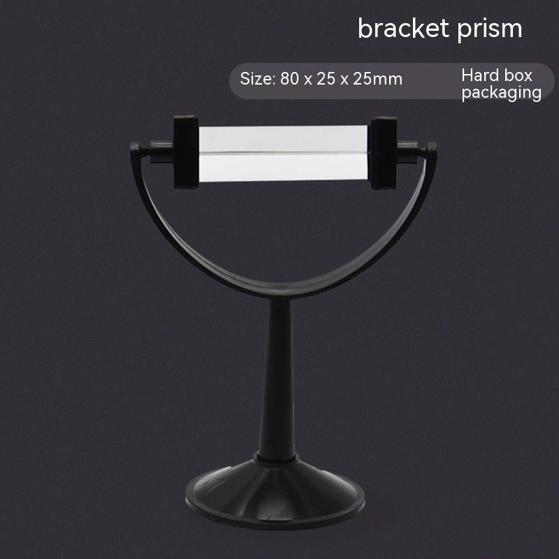 Borence Triprism Optical Glass Photography Props Rainbow Equipment Prism Length Size Seven Color Mitsubishi Mirror Teaching Tool