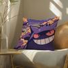 Pokemon Fighting Type Collection Anime Plush Pillow Cover Soft Short Plush Cushion Cover For Sofa Bedroom Decor Gift
