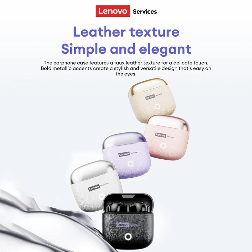 Original Lenovo LE220 TWS Wireless Bluetooth 6.0 Earphones HiFi Stereo Gaming Earbuds In-Ear Sport Headphones Dual Mode With Mic