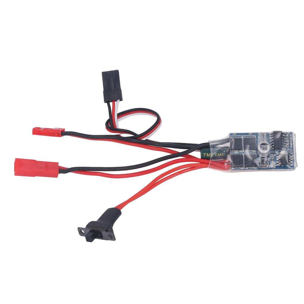 RC Brushed ESC Electronic Components 30A 2khz Two Way RC Car Accessories for 1/16 1/18 1/24 RC Boat