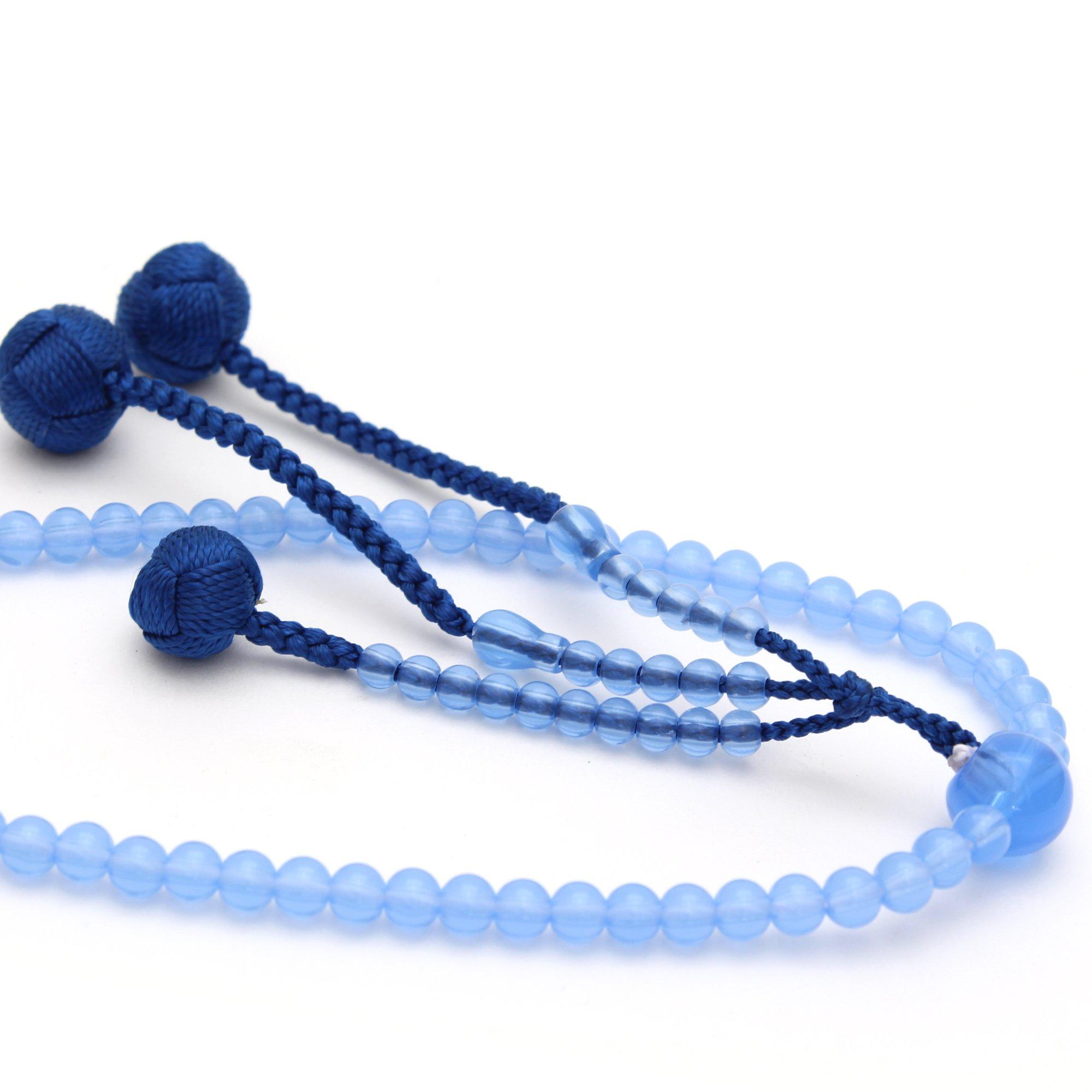 

Сока Гаккай Молитвенные Бусины Морской Одамаки Премиум, Синие, Бонтен, Кисточка, SGI, Женские