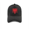 Albanië Adelaar Petten Albanië Baseballpet Cool Unisex Dames Buiten Snapback Verstelbaar Albanië Vlag Hoeden