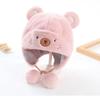 with Ball Hemming Caps Cute Newborn Bonnet Fashion Warm Hats