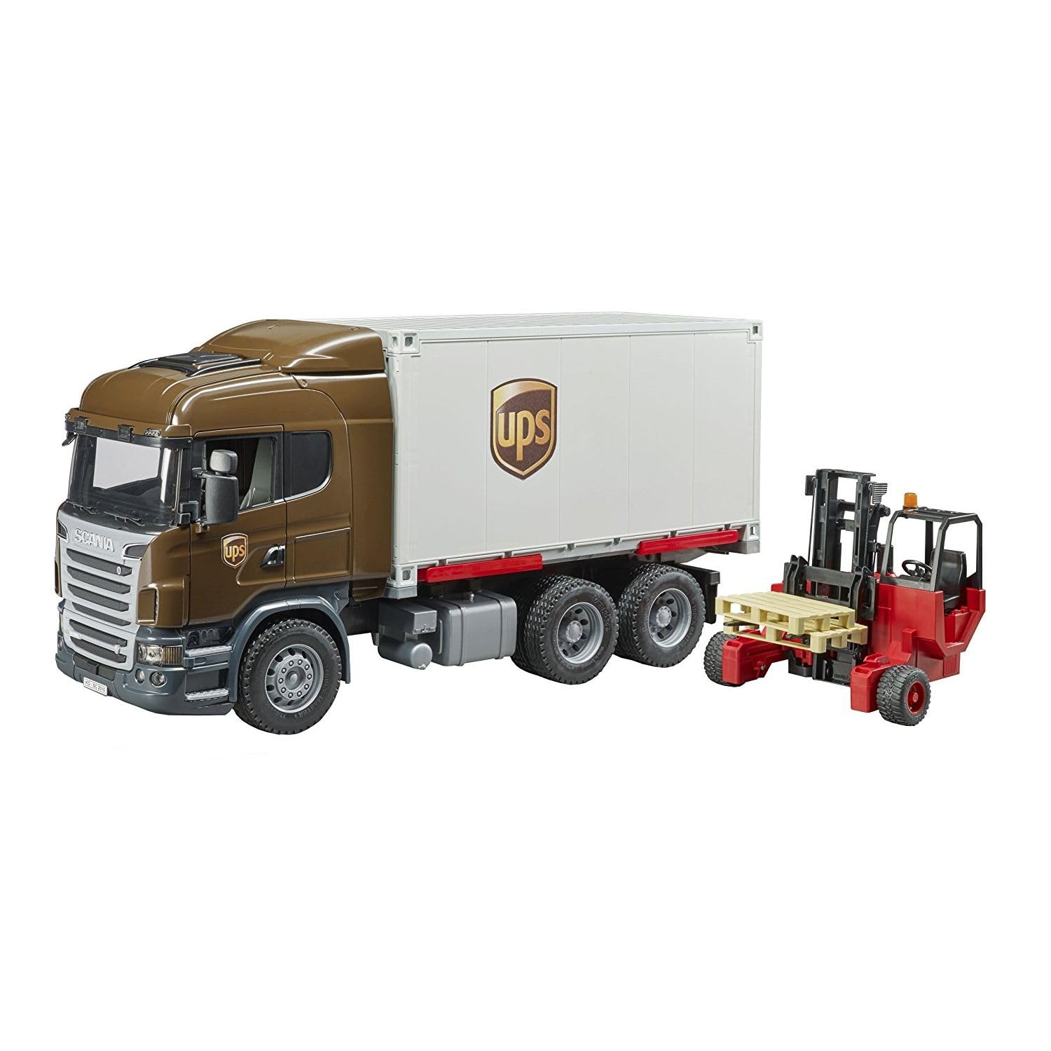

BRUDER Scania UPS & Forklift BR03581