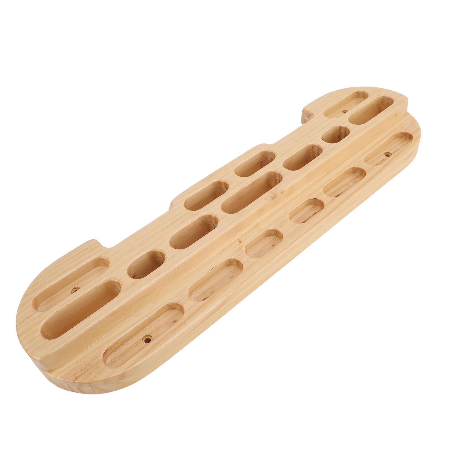 

Скалолазный фингерборд Деревянный хэнгборд Портативный скалолазный турник Усилитель хвата для скалолазания