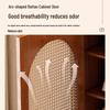 Large Capacity Narrow Vertical Shoe Cabinet for Entryway