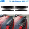 For Dodge Challenger SRT SXT 2015-2025 Carbon Fiber Rear Tailgate Tail Wing Panel Trim Cover Car Accessories Decoration Sticker