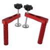 2Pcs 19/20mm Hole Hold Down Clamp Desktop Fixed Clip For Woodworking Benchtop Workshop Tools Accessories