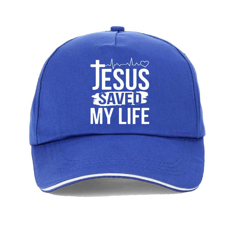 Summer Hat Printed Jesus Saved My Life Baseball Cap I Belong To Jesus Caps Men Cotton Christ Religion Christian Faith Hats Adjustable