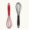 Heat-Resistant Black Stainless Steel Whisk - 1pc