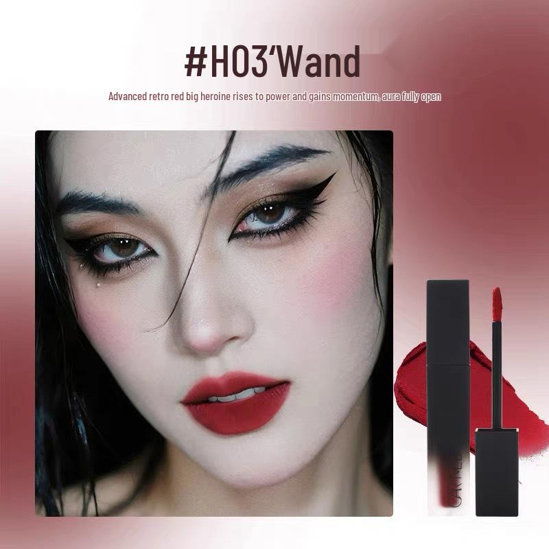 Carmela Lipstick: Renaissance Lip Mud - Dark Style Essential In Black, Brown, Super White.