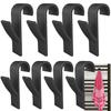 Set of 8 Radiator Hooks for Towels - White, for Tubes ≤25 Mm, Removable Anti-fall
