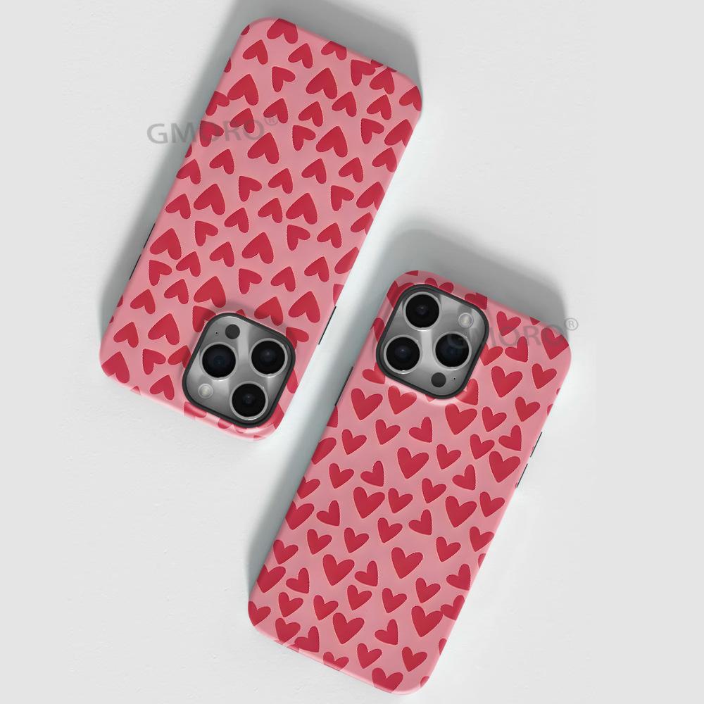 Simple Love Girl 2-in-1 Anti-drop Film Case iPhoneAIR Mobile Phone Case Apple 16PROMAX