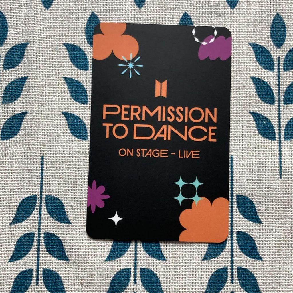 [USED] BTS PTD Target US Jimin Limited Trading Card (1 piece)