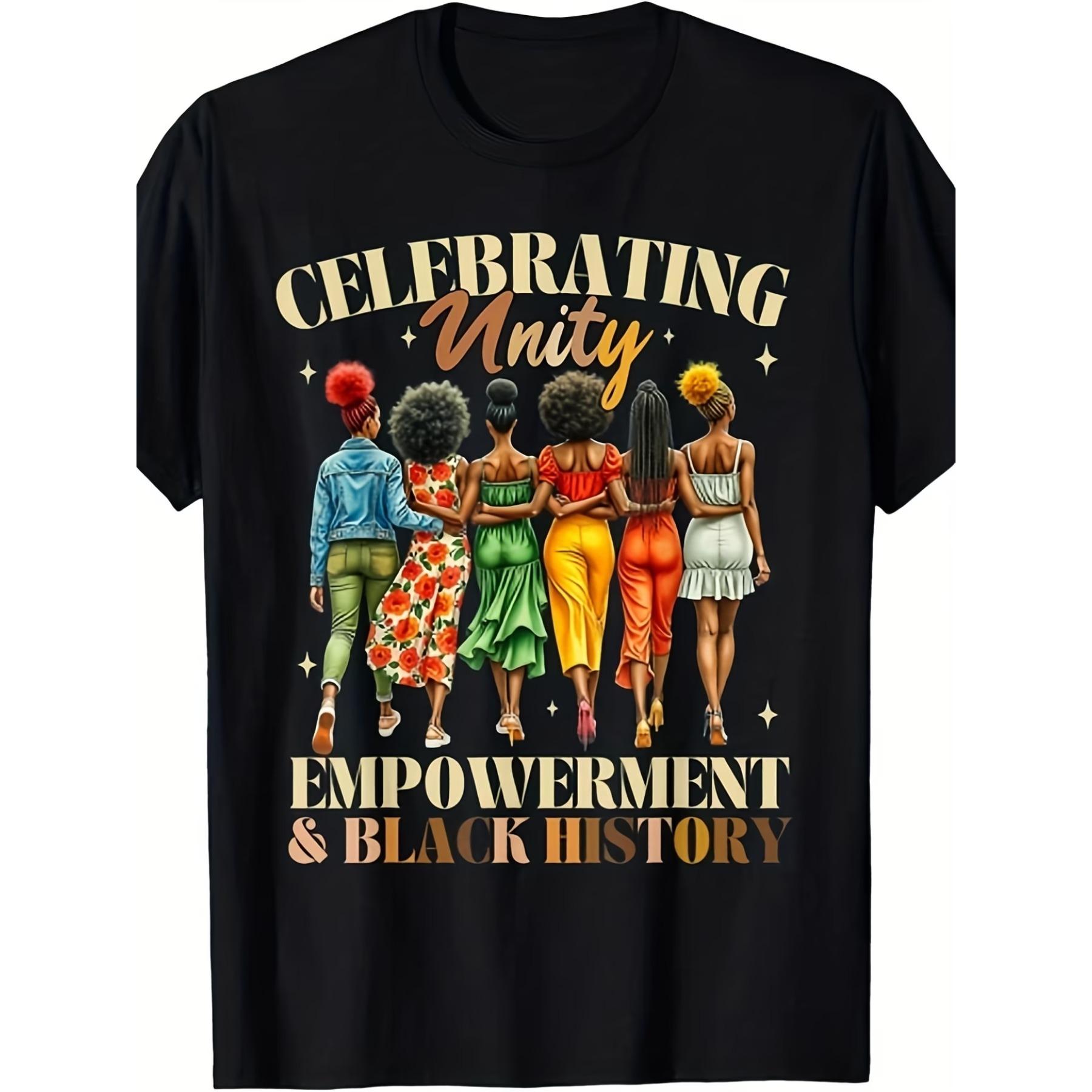 

Men s Black History Month T-Shirt - African Pride Tee with African Patterns & Suitable for - Casual Wear, XXL чорний