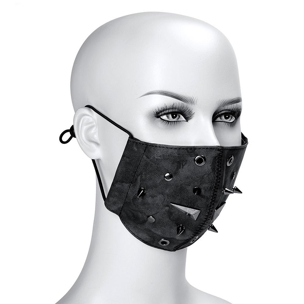 Steampunk Protective Mask with Filter Pads - PM2.5 Dustproof Adult Face Mask for Halloween