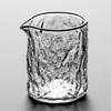 Transparent Uneven Hammer Pattern Glass Fair Cup Tea Mugs Chahai Tea Justice Cup Kung Fu Tea Pitcher Tea Set Accessories Teaware