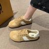 Damskie miękkie skórzane buty wygodne oddychające casualowe sneakersy NOWE koreańskie nowe sznurowane antypoślizgowe płaskie buty sportowe buty do biegania