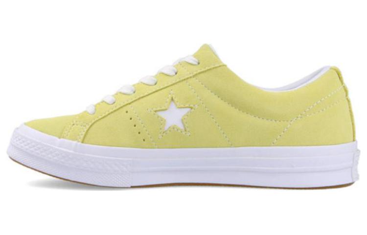 One Star Converse Ox  Lemon Haze  Women s 158438C 35