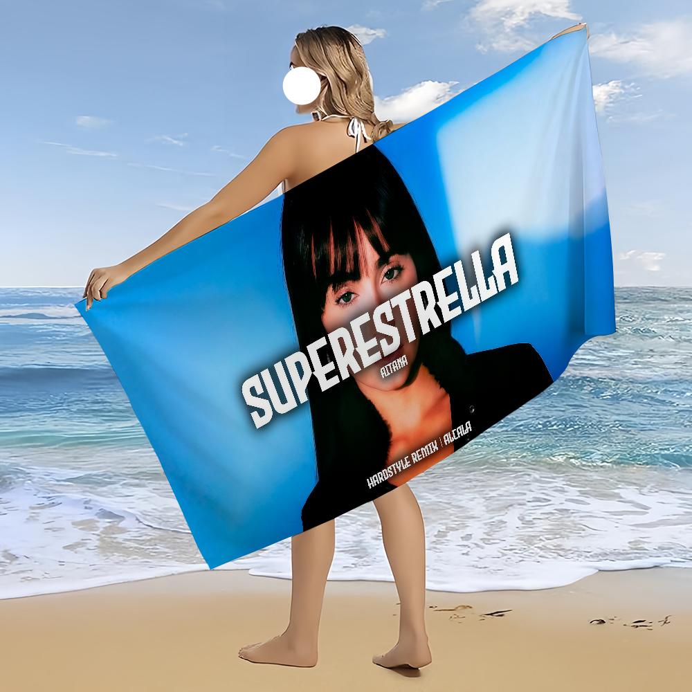 Towel Beach Bath Quick-Drying Superestrella Lightweight Portable A-AitanaS Sauna Camping Swim Pool Travel