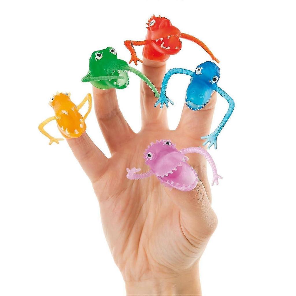 Monster Finger Puppets - Set of 10, Puppets for Kids, Perfect for Party Favor Bags and Kids Favors