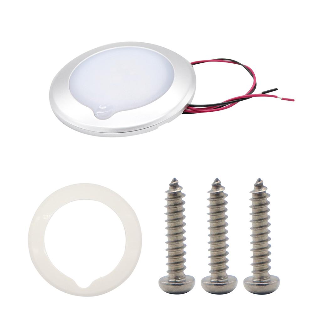 RV Interior Camper Reading Roof Light 3000-3300K Camper Caravan Marine Interior Light Touch Dimmable IP67 Waterproof 200LM 9-30V