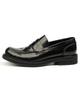 [WinYeah] Men's Loafers, Genuine Leather Penny Loafers, Slip-on, Handmade Shoes, Horsehide Leather, Enamel, Moccasin Stitching, Comfortable, Wide Fit,
