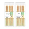 Kemanda Cartoon Natural Bamboo Chopsticks