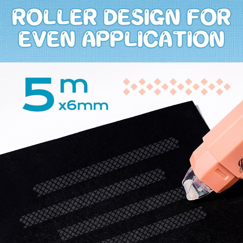 4Pcs Rotating Double-Sided Dot Glue Pen Tape Traceless Adhesive For Scrapbooking Office Supplies Handmade Diary Art Projects
