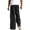 adidas Αυθεντικά Adilenium Χαλαρή Εφαρμογή Αθλητικά Casual Καρго Παντελόνια Ανδρικά Παντελόνια Μαύρο JY6293