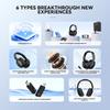 2.4G Wireless Headphone ANC Headset Bluetooth-compatible Music Gaming Earphone