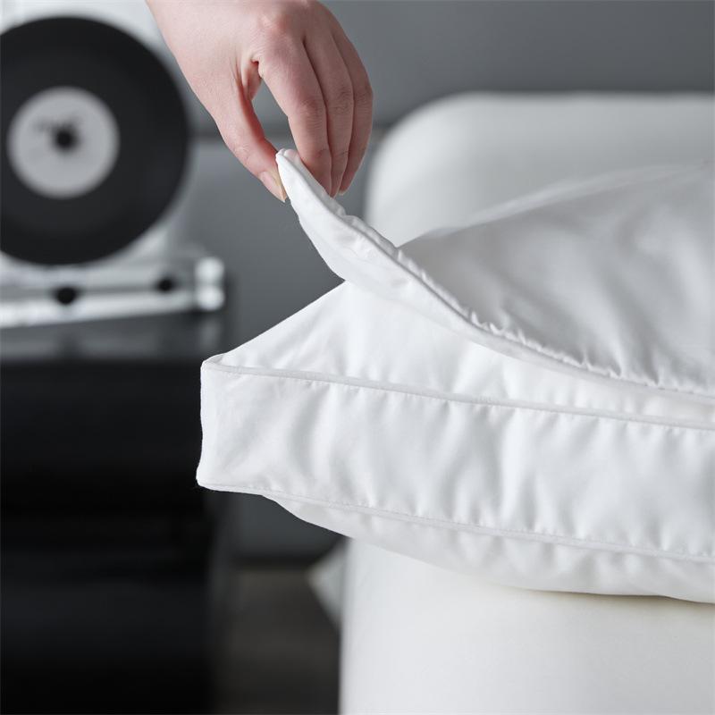 Jádro polštáře z morušového hedvábí třídy A Dvouvrstvý trojrozměrný antibakteriální krční polštář pro podporu spánku Polštář Polštářové jádro Hedvábný polštář