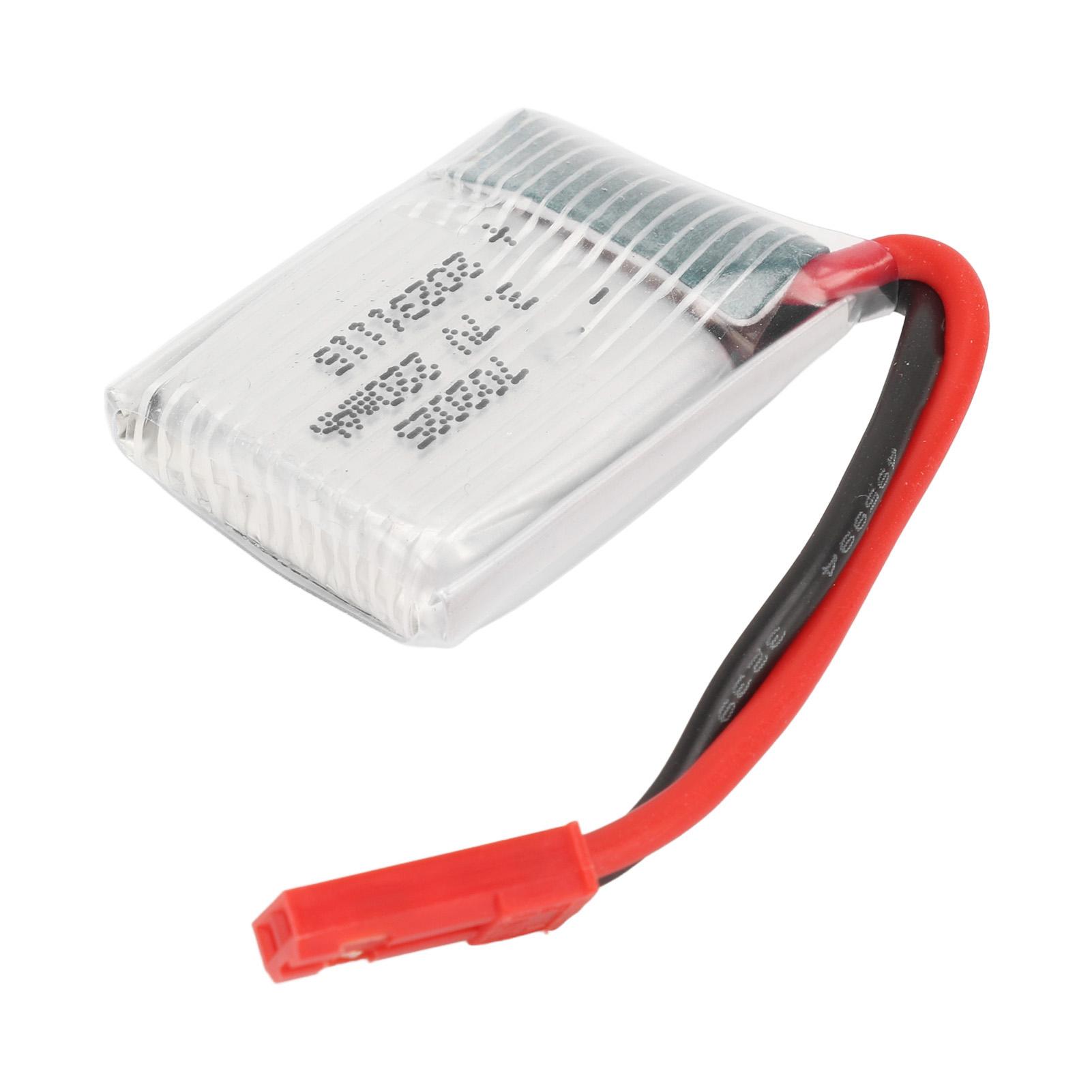 

Акумулятор 3.7V 220mAh з червоним роз ємом JST 702025 Li Po 20C Захист від перерозряду та короткого замикання Легкий акумулятор для радіокерованих моделей X4 X11 X13