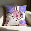 My Friend Rrabbit Cute Pillow Case Pillowcase Doublesided Printed Sofa Cushion Bedroom Headboard Pillow