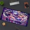 Sailor Moon Aufdruck Mauspads, für Tastaturpad Laptop PC Matte für Büro Heimgebrauch, Schreibtischdekoration, Perfektes Geburtstagsgeschenk für Gamer