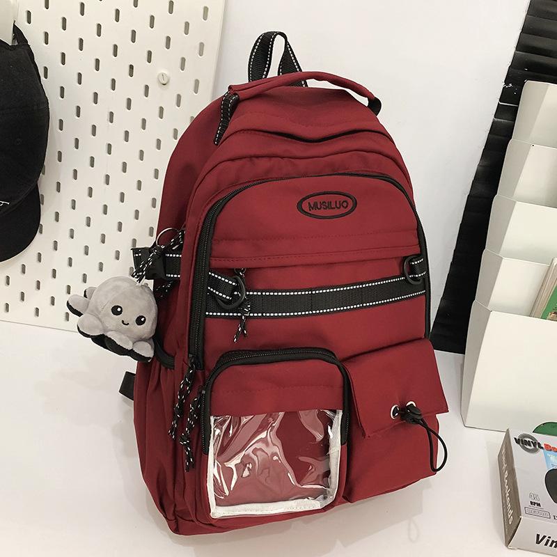 Children's Schoolbags Elementary Schoolbags Girls Junior High Schoolbags Men's Pain Bags Backpacks