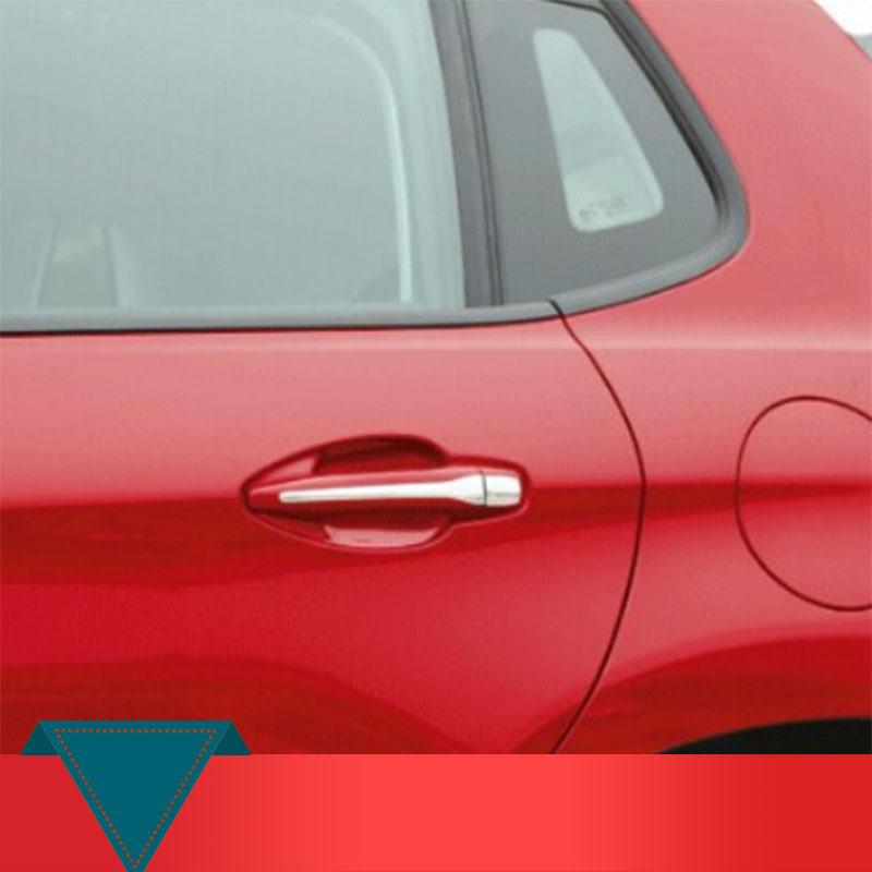 Stainless Steel Door Handle Cover Decoration Sticker for Peugeot 207 308 407 2008 2009 2010 Citroen C4 2004-2010 Car Styling