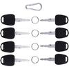 (8 Ignition Keys F900 for Terex Bobcat Doosan Daewoo Heavy Equipment K1009605B