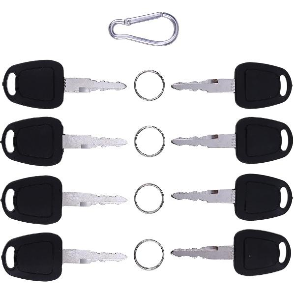 (8 Ignition Keys F900 for Terex Bobcat Doosan Daewoo Heavy Equipment K1009605B