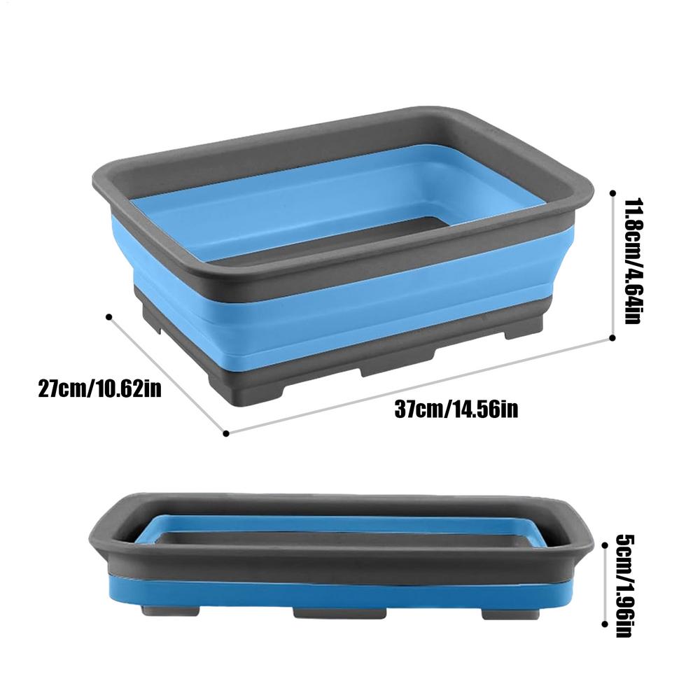 Pool foot bath soak tub Foot Wash Tub Foldable Foot Cleaning Basin Hot Tub Soaking Bucket Swimming Pool Cleaning Tub Foot Wash