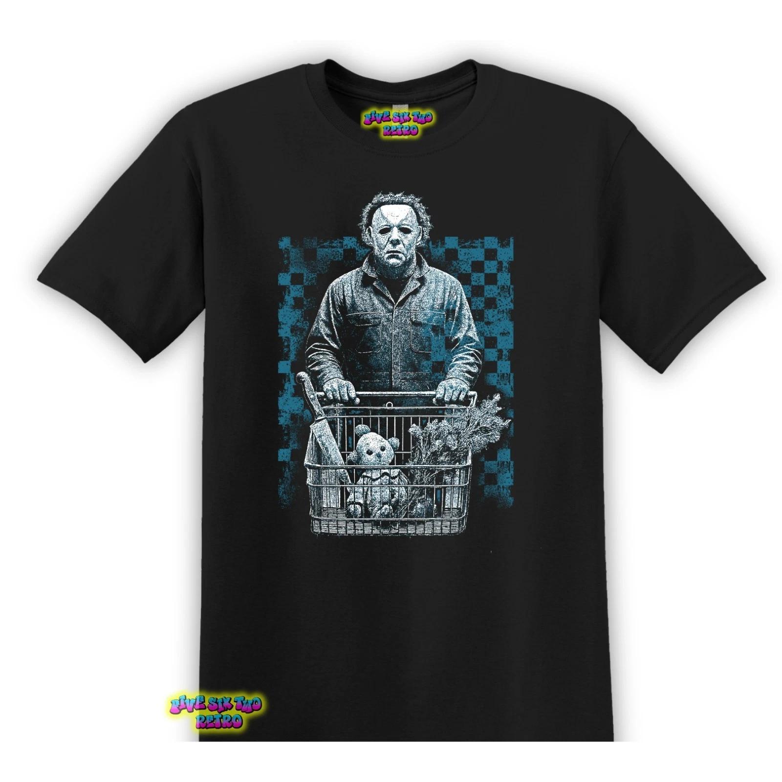 Michael Myers Halloween Horror Movie T-Shirt Black S-3XL S