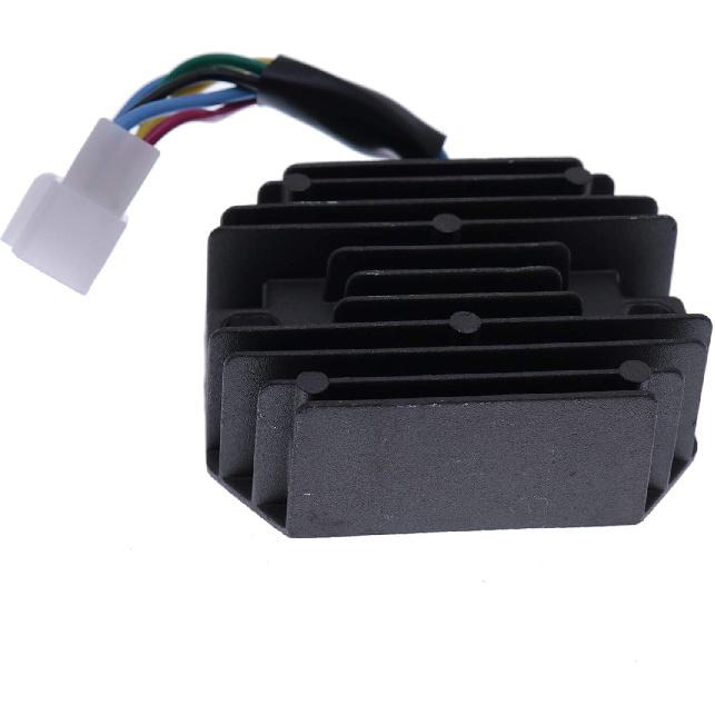

HOLDWELL 12V Voltage Regulator Rectifier 15531-64603 Compatible with Kubota ZD18 ZD21 ZD25 K008 K008-3 KH007 KH35 KH41 KH61 1822D 718D 721D 721G
