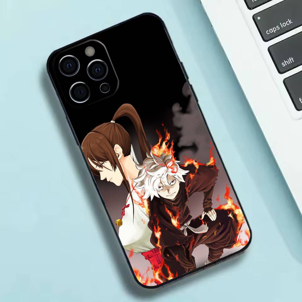 HOT H-Hell's Anime Paradise Custodia per Telefono in Silicone Morbido Per IPhone 17 16 15 14 13 12 11 X XR Plus Pro Max Plus