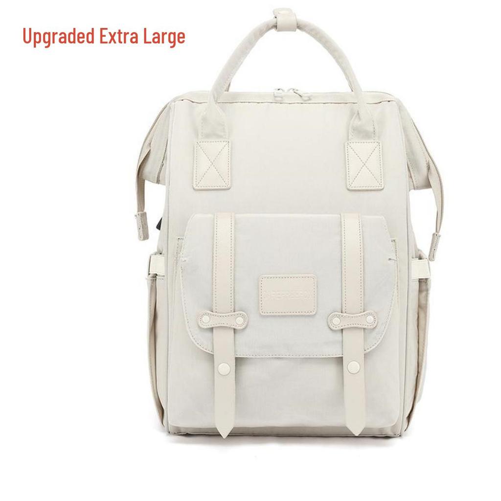 Zaino Multifunzione Mamma Volpe Senza Preoccupazioni - Grande Capacità, Borsa alla Moda per Uscite di Mamma e Bambino.