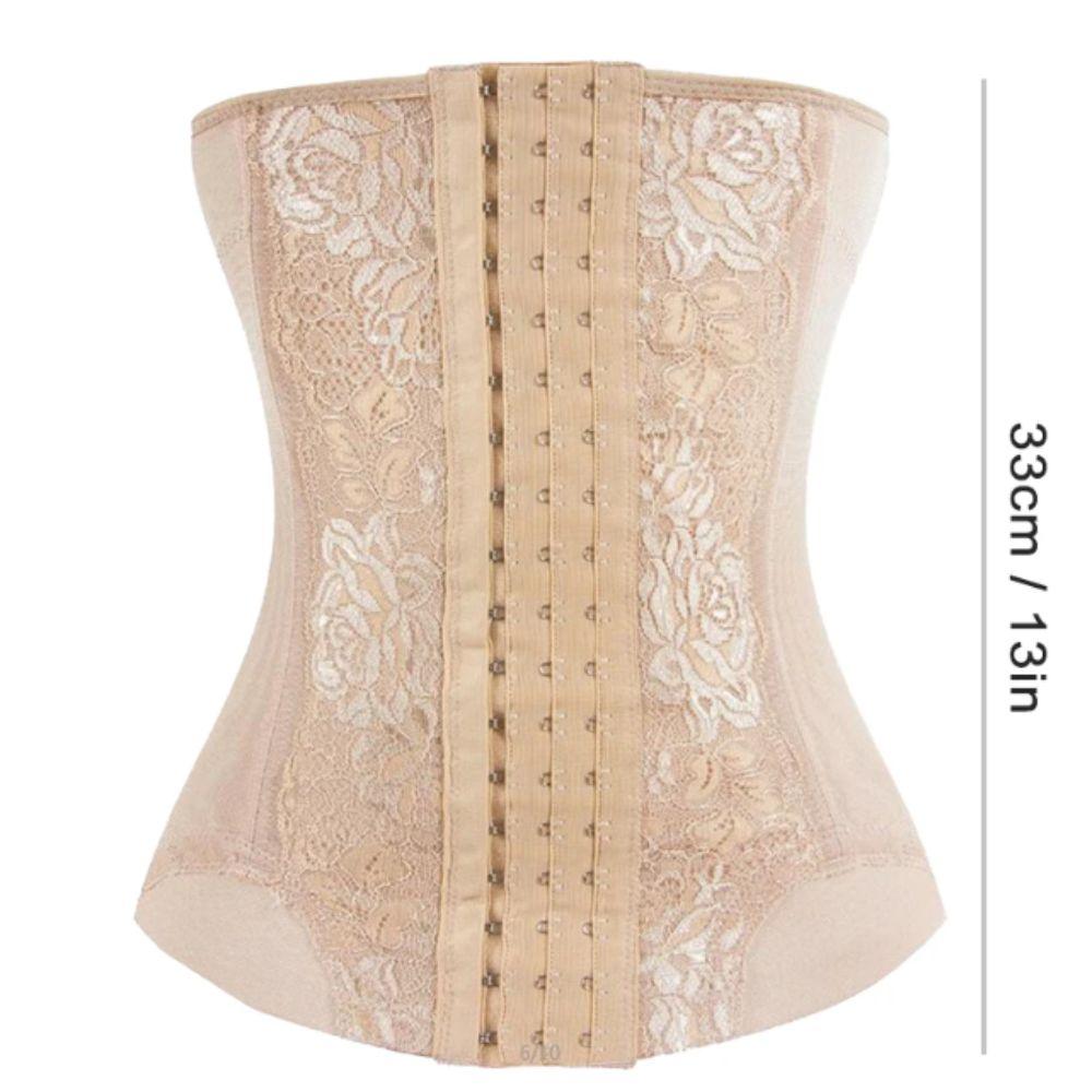 Breathable Mesh Tummy Slimming Belt Hook Closure Body Shaper Slimmer Belt Shapewear  Daily Wear