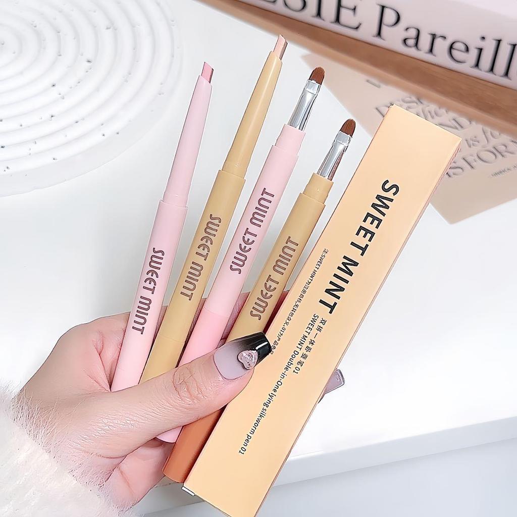 SweetMint Dual-Ended Under-Eye Concealer and Brightener: Silky, Natural, and Luminous Shadow Corrector.