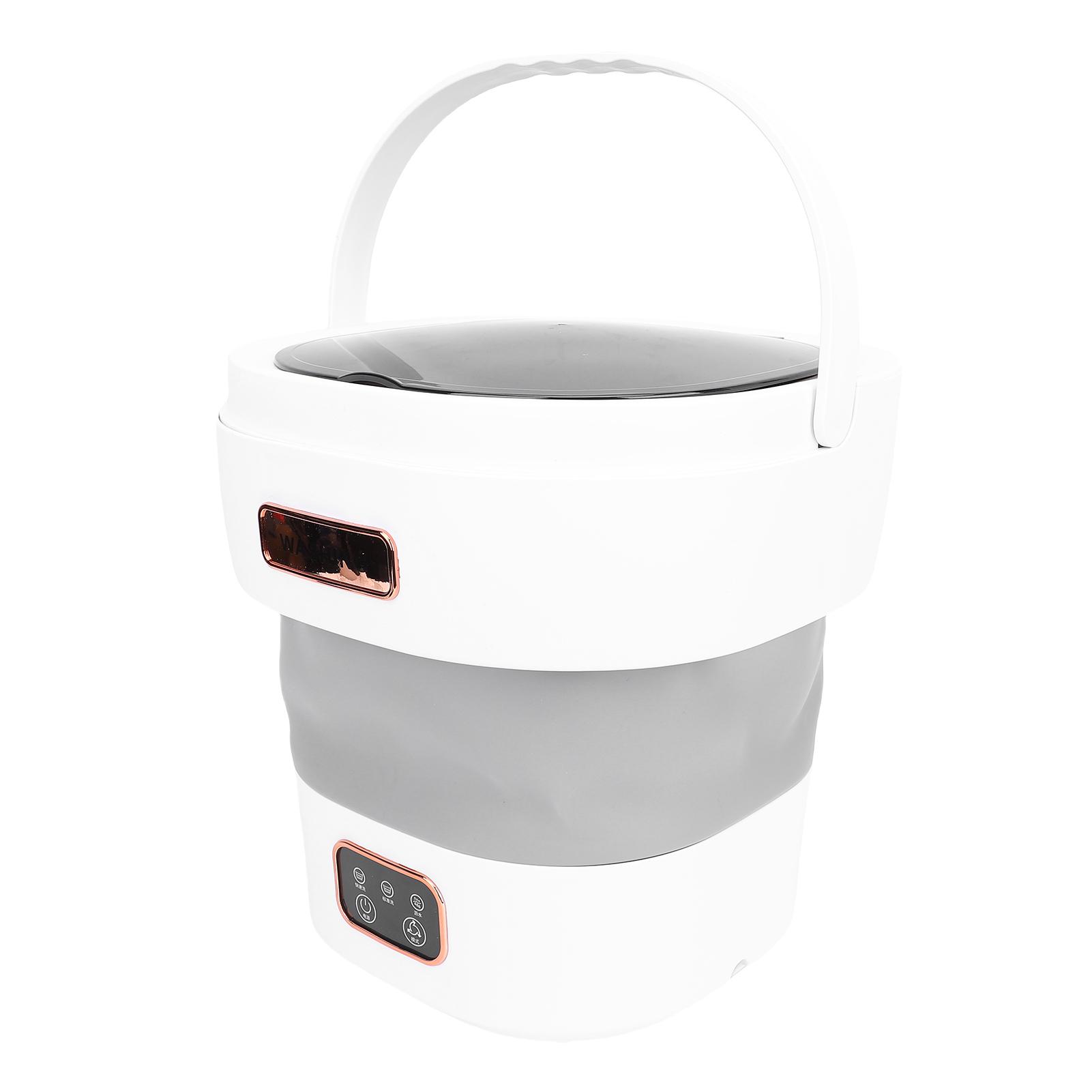 

Портативная стиральная машина 12 л Мини складная стиральная машина Деликатный отжим Автоматический слив для квартир общежитий отелей