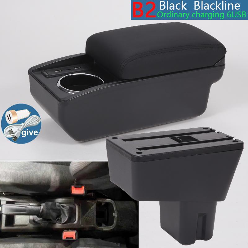 For Citroen C3 Armrest Box For Citroen C3 C4 2025 Car Armrest Box Storage Box Interior Dedicated Retrofit Parts Car Accessories