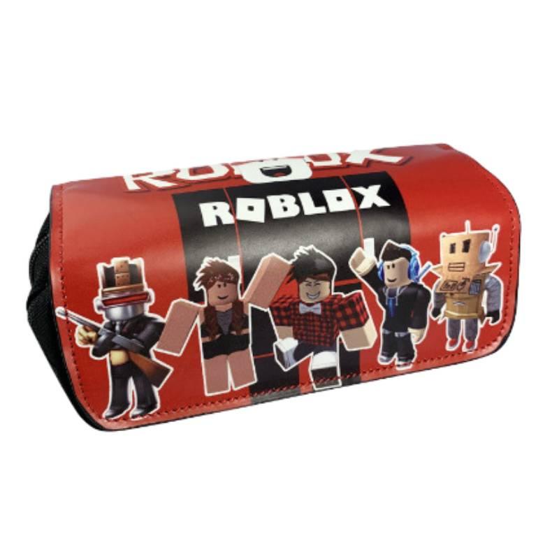 3d New Virtual World Roblox Dual-layer Pencil Case For Elementary And Middle School Students