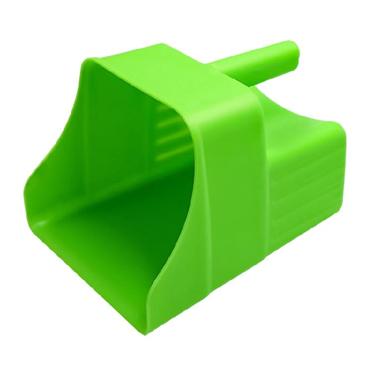 Plastic Feed Scoop Heavy Duty Handle Durable Ice Scooper for Food Service 1